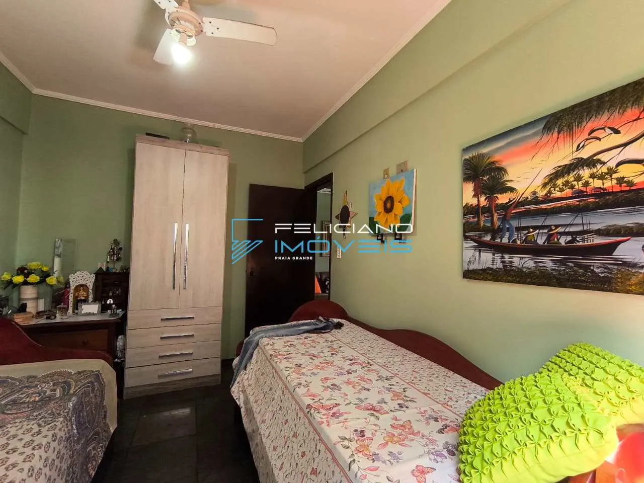 Imagem Apartamento com 2 quartos, Guilhermina, Praia Grande - R$ 380 mil, Cod: 7312