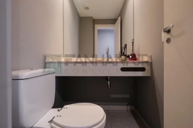 Imagem Apartamento à venda na Vila Olímpia, São Paulo-SP: 3 quartos, 3 suítes, 3 salas, 5 banheiros, 3 vagas de garagem, 125m².