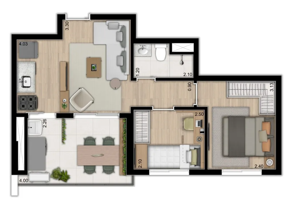 Imagem Versos Ipiranga - NR - Apartamento à venda no bairro Ipiranga - São Paulo/SP