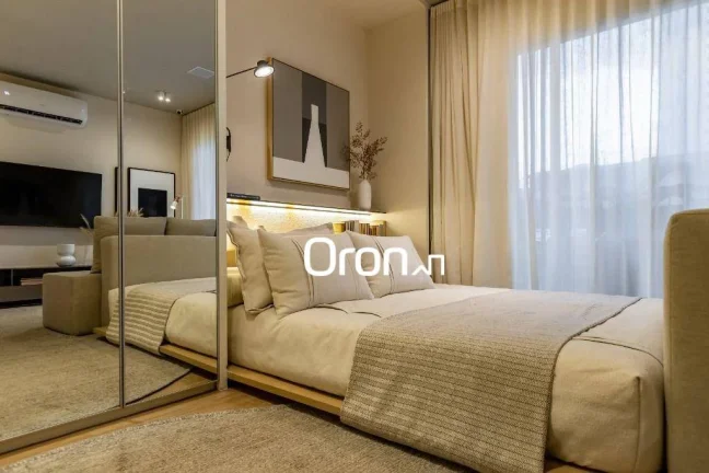 Imagem Flat com 1 dormitório à venda, 43 m² por R$ 494.000,00 - Setor Bueno - Goiânia/GO