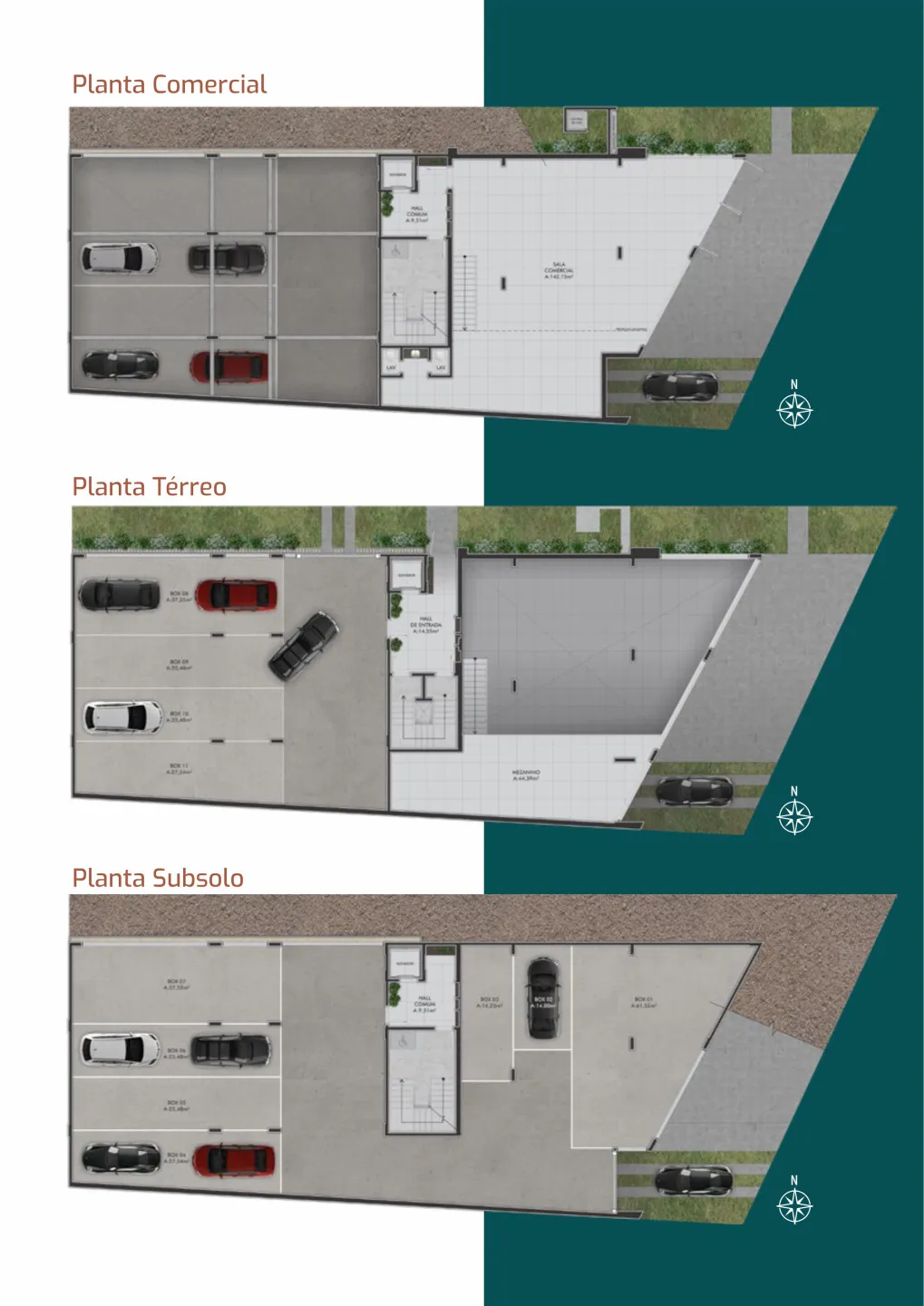 Imagem Apartamento à venda em Caxias do Sul, Nossa Senhora de Lourdes, com 3 quartos, 92.35m2