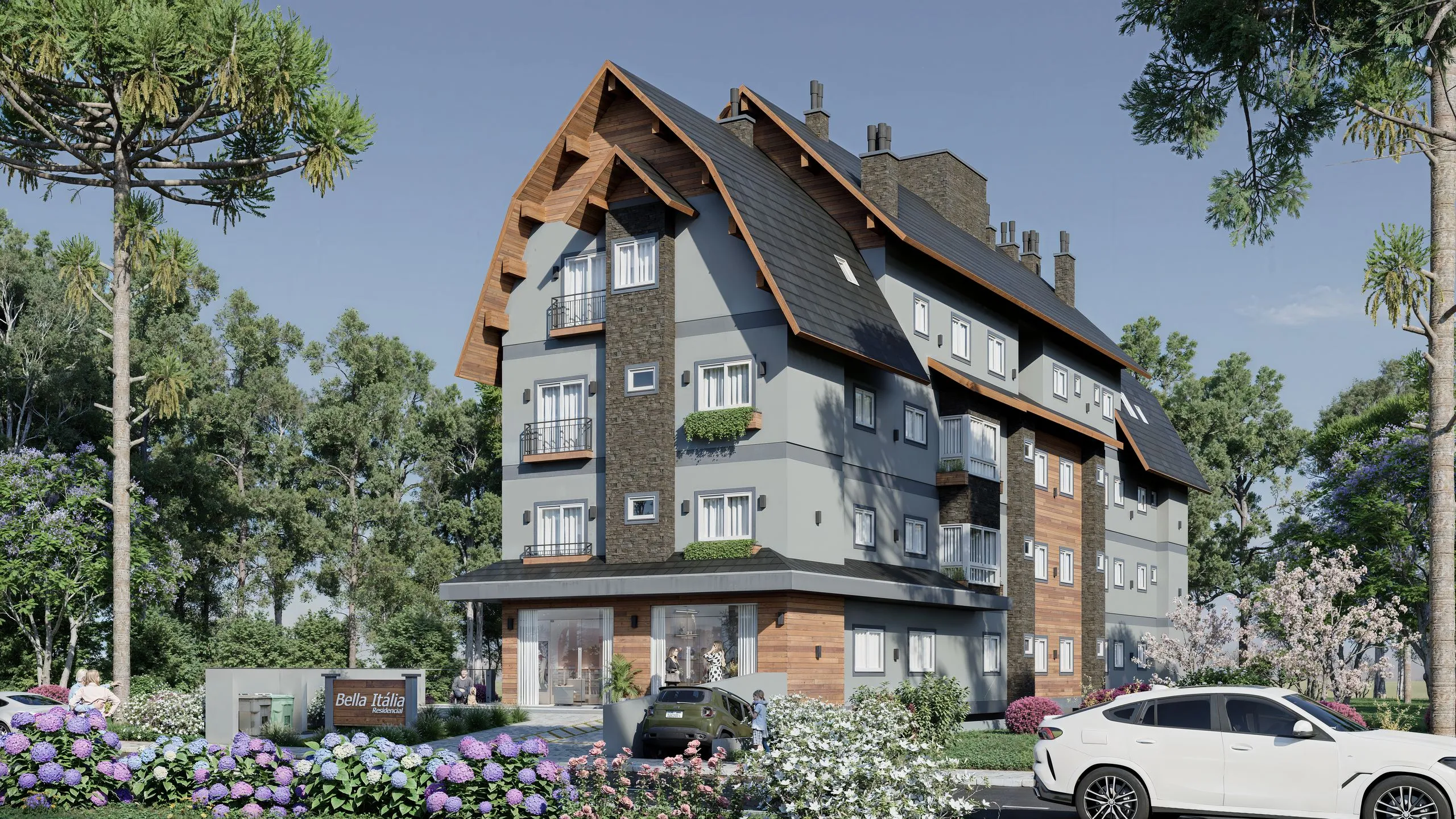 Imagem Apartamento à venda em Gramado, Moura, com 2 quartos, 55.05m2