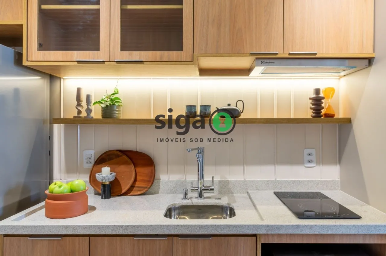 Imagem Apartamento Studio para venda no Brooklin mobiliado, São Paulo - SP