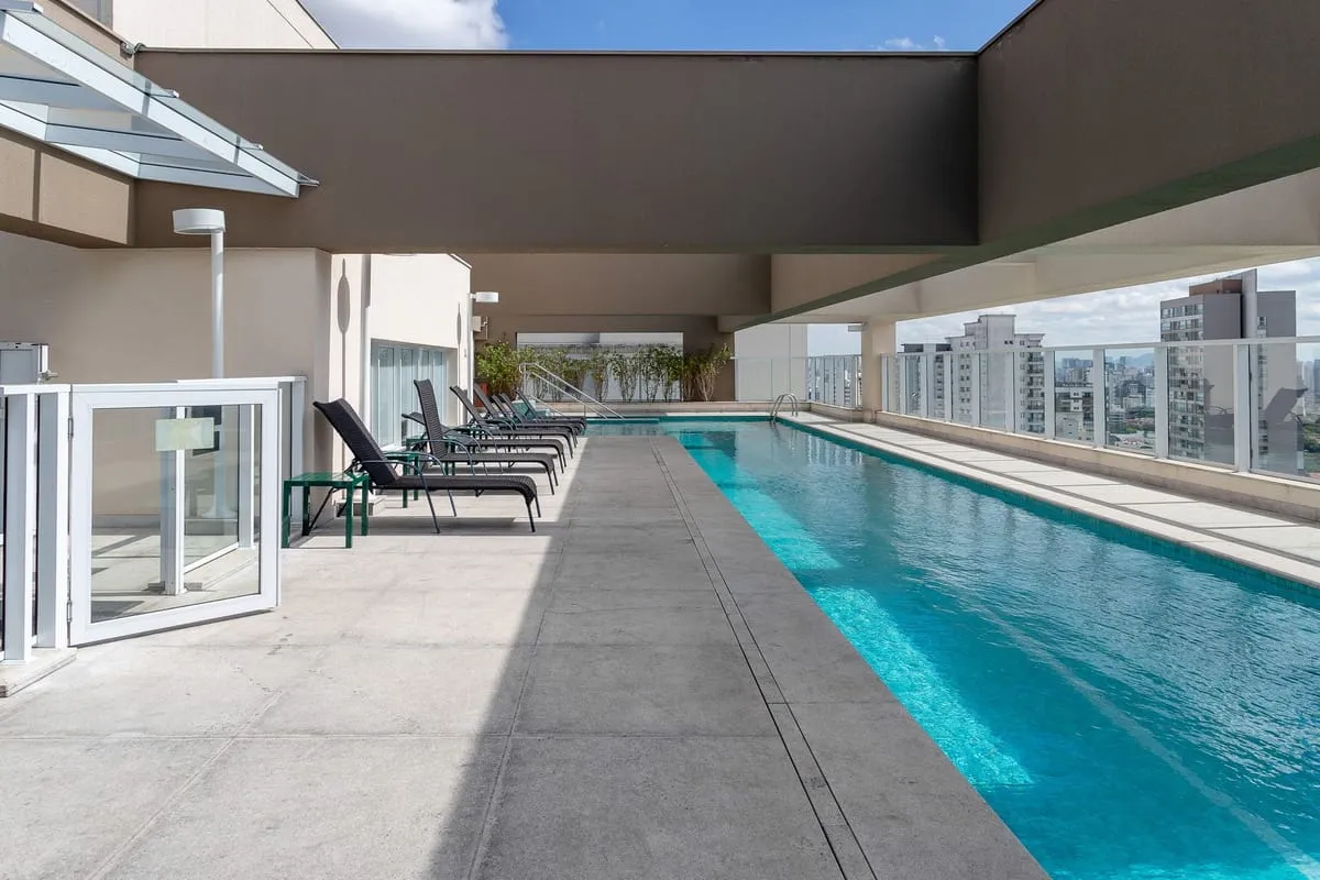 Imagem Apartamento com 1 Quarto para alugar, 48m² - Brooklin