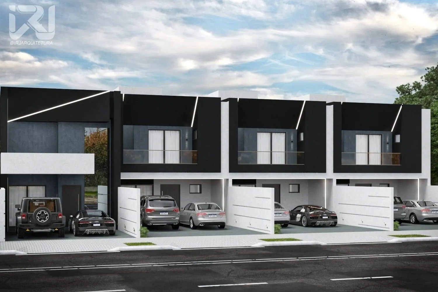 Imagem Sobrado à venda em Cascavel, Country - 160m² - 03 suítes e 02 vagas de garagem