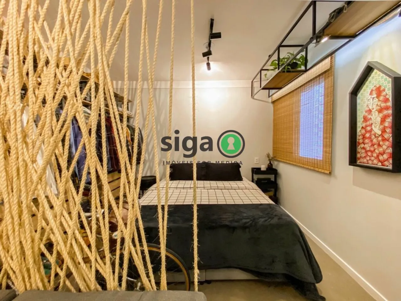 Imagem Apartamento mobiliado de 40m² à venda na Vila Olímpia porteira fechada