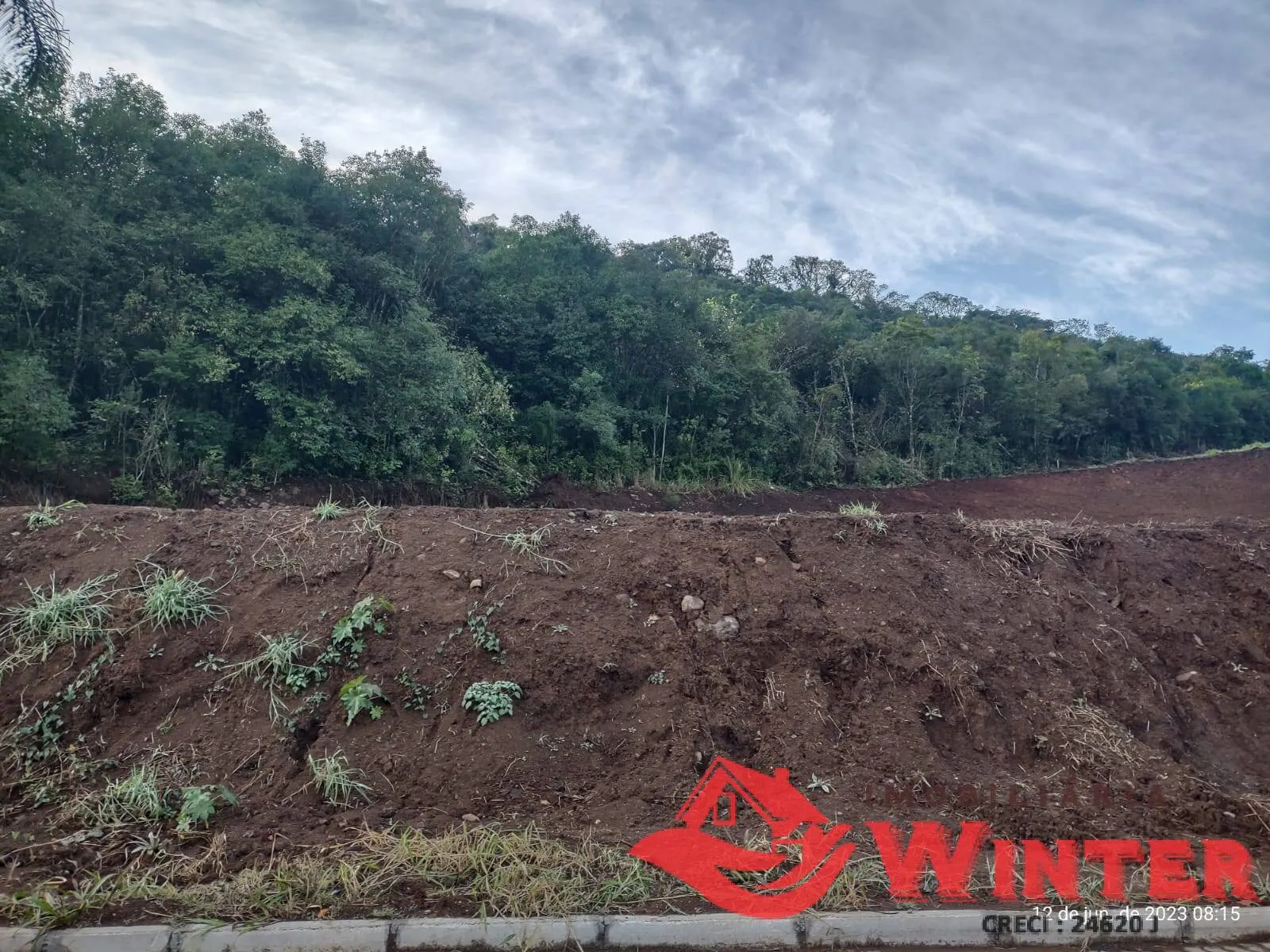 Imagem Terreno de 499,47m² bairro Canto Krewer, Vale real.