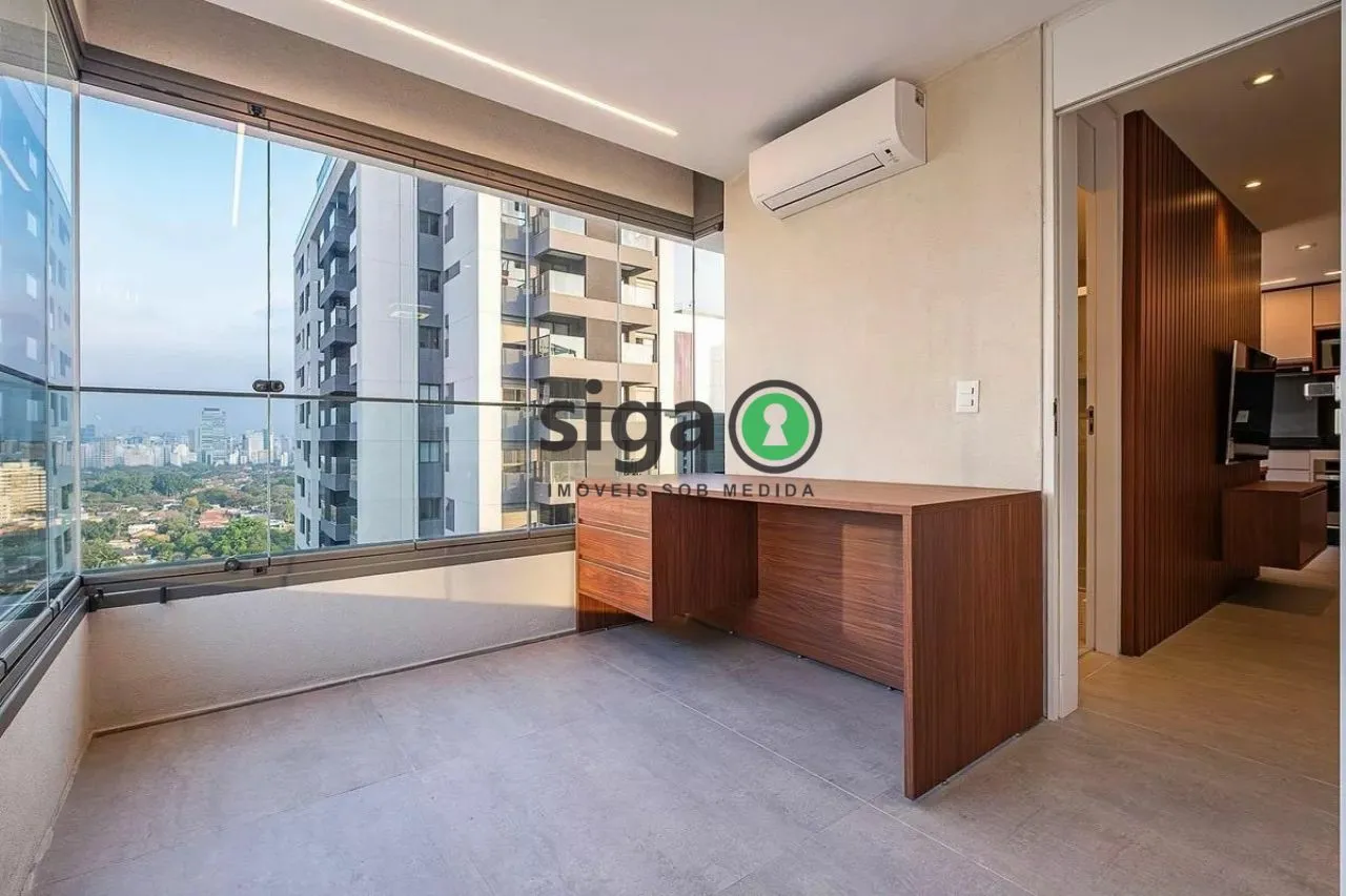 Imagem Apartamento mobiliado para locação em Pinheiros 01 dormitório, São Paulo - SP