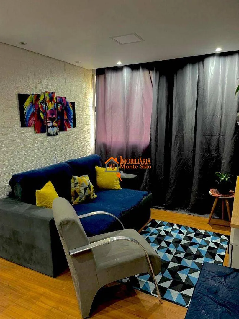 Imagem Apartamento com 2 dormitórios à venda, 44 m² por R$ 215.000,00 - Jardim São Luis - Guarulhos/SP