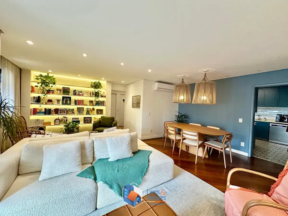 Imagem Apartamento para venda em Santo Amaro com 3 quartos, sendo 2 suítes, 120m²