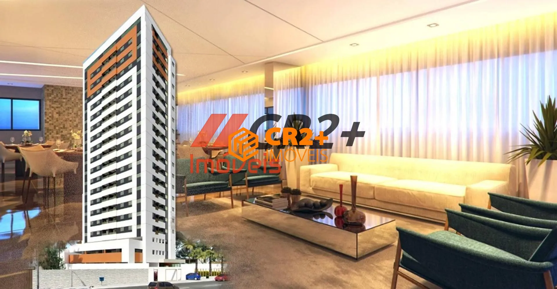 Imagem Apartamento à Venda de 59m² 03 quartos, 01 suíte em Casa Amarela em Recife