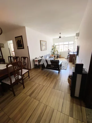 Imagem Apartamento de 2 quartos,dependência, 1 vaga - Campo Grande/Santos