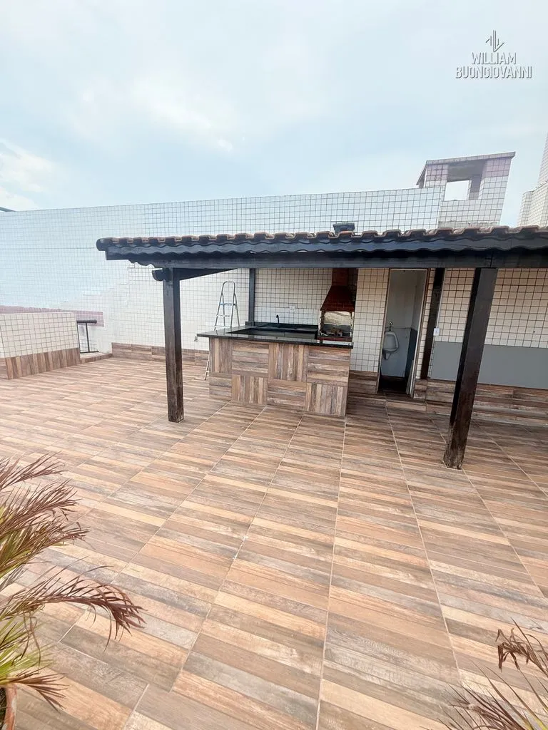 Imagem Cobertura Reformada com Espaço Gourmet - Vila Tupi, Praia Grande-SP