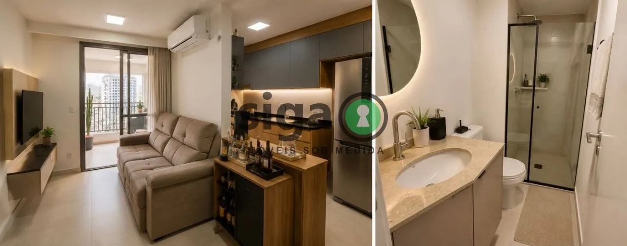 Imagem Apartamento á venda 58m² localizado na Chácara Santo Antônio