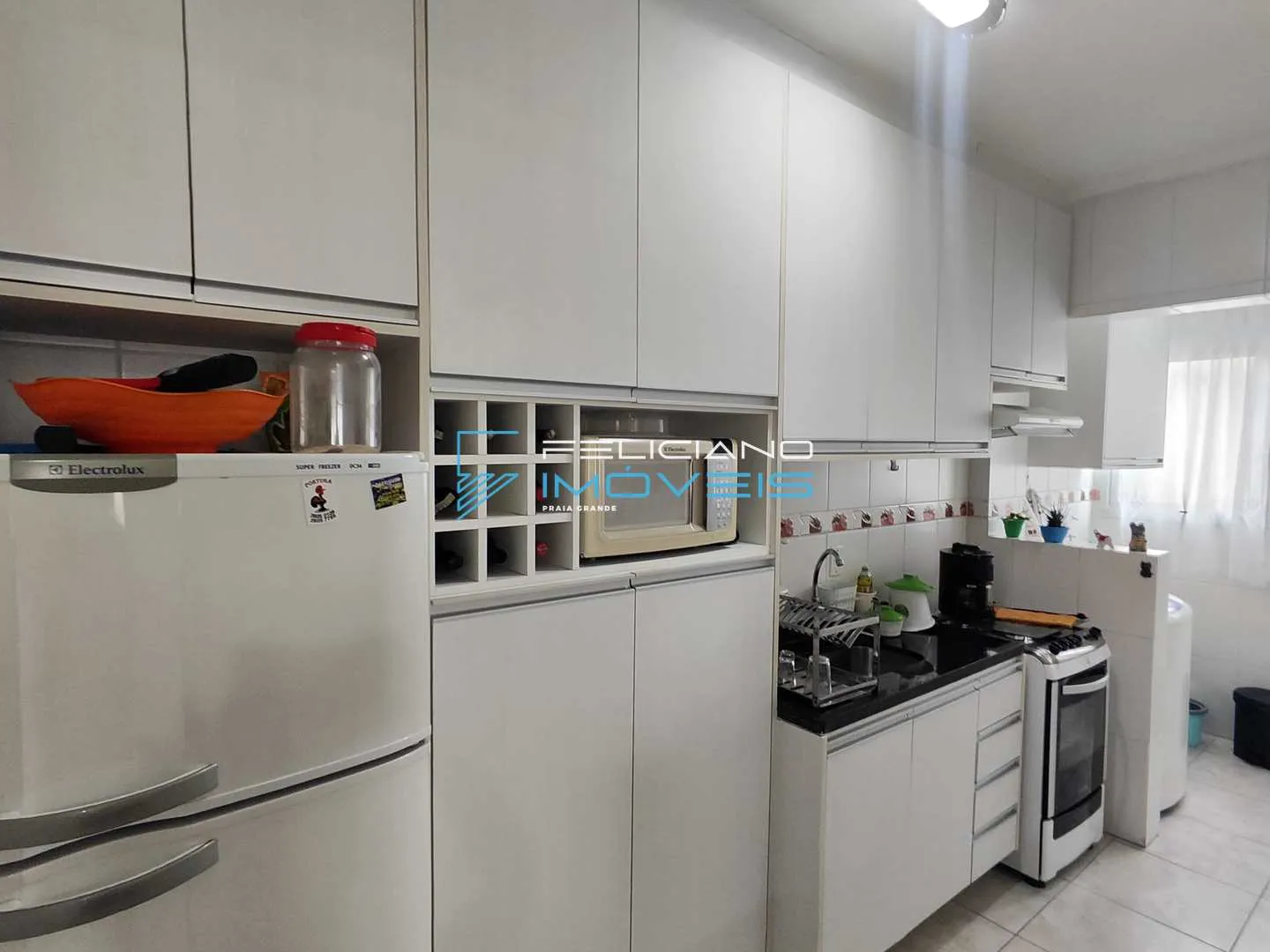 Imagem Apartamento com 2 quartos, Guilhermina, Praia Grande - R$ 495 mil, Cod: 4718