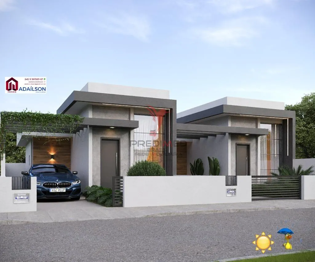Imagem Casa Geminada no loteamento Bosque São José -SC / R$ 415,990.00
