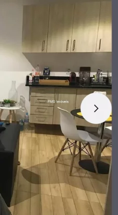 Imagem Apartamento à venda ou locação no Campo Belo com 1 quarto, 1 banheiro, 1 vaga.