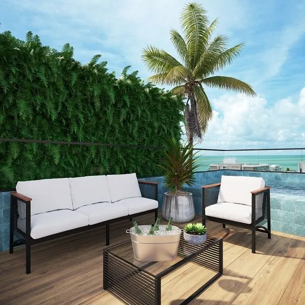 Imagem Flat com 1 dormitório à venda, 21 m² por R$ 319.999,00 - Jardim Oceania - João Pessoa/PB