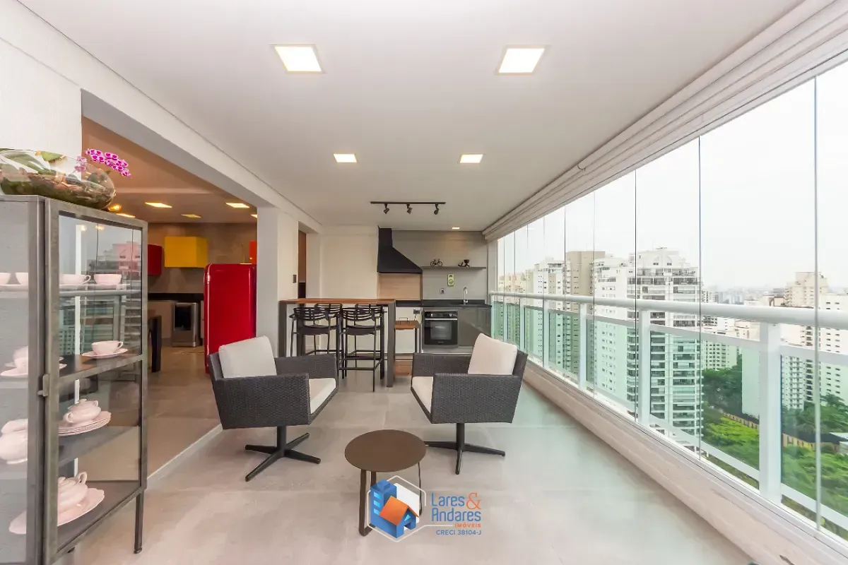 Imagem Apartamento para venda em Campo Belo com 3 quartos, sendo 3 suítes, 151m²