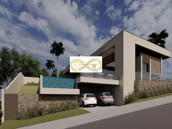 Imagem SOBRADO A VENDA LOCALIZADO NO SWISS PARK, COM TERRENO TOTAL DE 547,62 m²