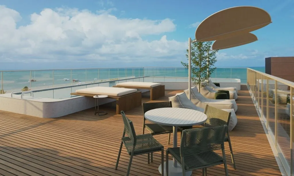 Imagem Flat à venda, 27 m² por R$ 459.193,40 - Tambaú - João Pessoa/PB