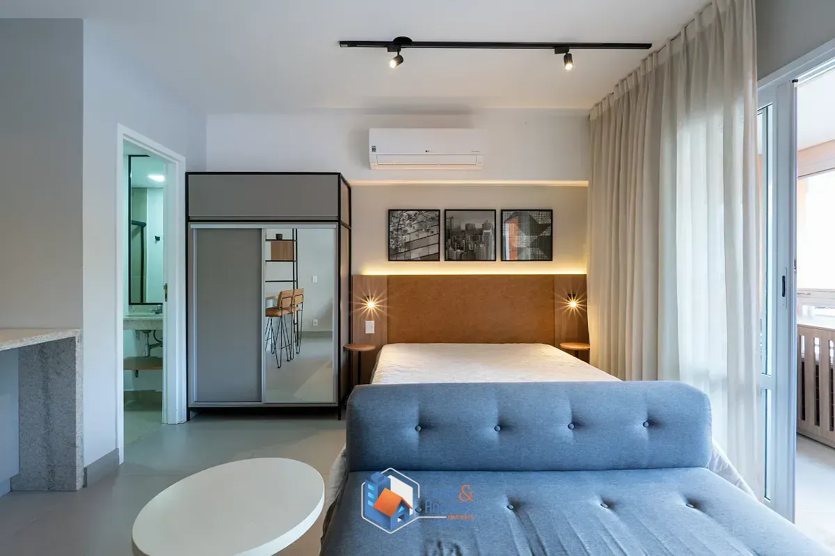 Imagem Studio para venda em Campo Belo com 1 quarto, 40m²
