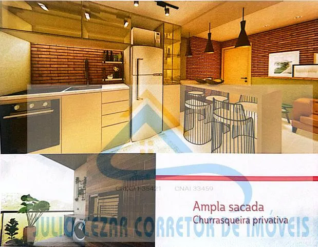 Imagem Apartamento para Venda em Guaratuba, Balneário Eliane, 2 dormitórios, 1 suíte, 2 banheiros, 1 vaga