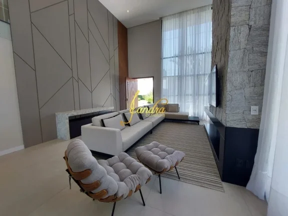Imagem Sobrado beira de lago com 05 suítes piscina mobiliado e decorado