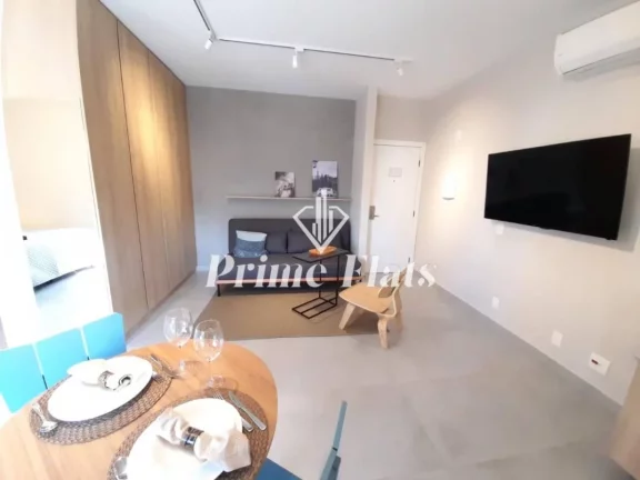 Imagem Flat disponível para venda no Hotel Address Faria Lima by Intercity, com 42m², 1 dormitório e 1 vaga de garagem