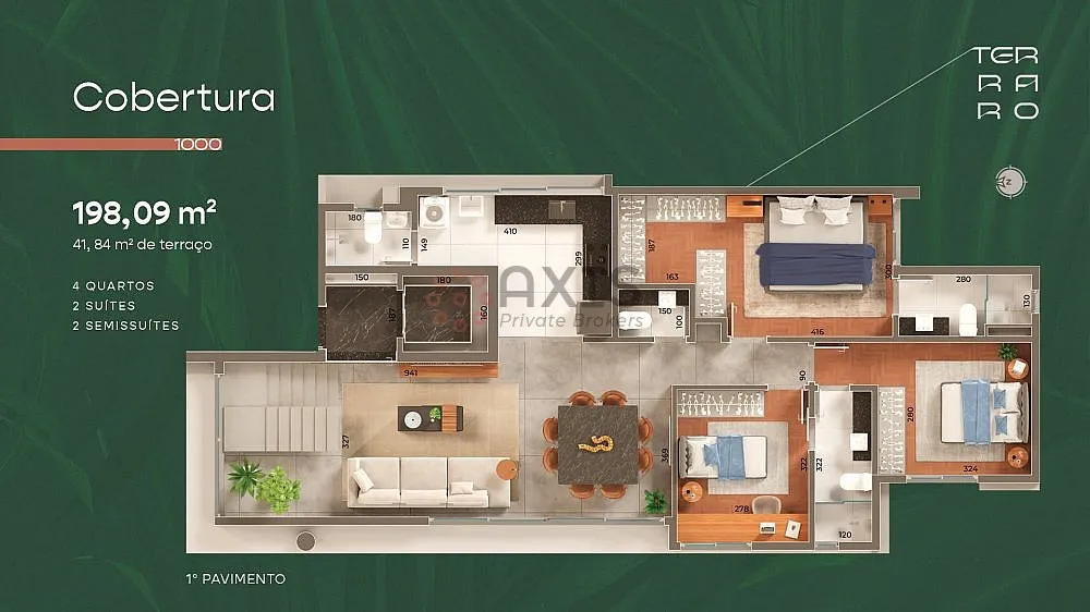 Imagem Área Privativa 3 quartos no Santo Antônio - Lazer completo