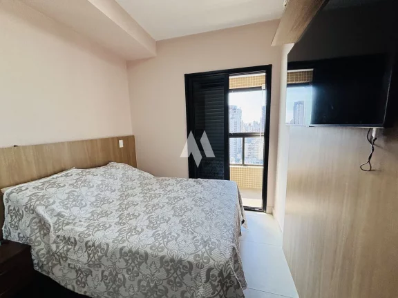Imagem Apartamento à venda, 2 dormitorios com 1 suíte. Porteira fechada. José Menino / Santos