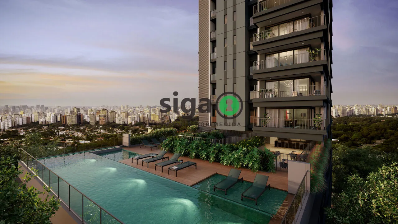 Imagem Apartamento à venda na Vila Madalena com 136 m², 3 suítes e 2 vagas
