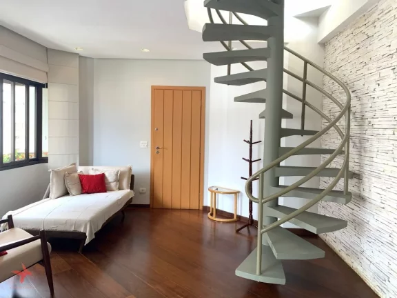 Foto do imóvel Oportunidade única: Cobertura à venda em Pinheiros, São Paulo-SP, com 2 quartos, 1 suíte, 1 sala, 4 banheiros, 2 vagas e 190m².