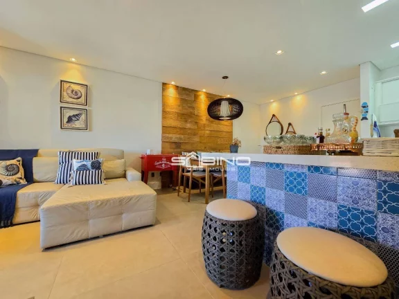 Imagem Apartamento à venda 4 Dormitórios 2 suítes 110m² 2 vagas - na Riviera de São Lourenço - Bertioga SP