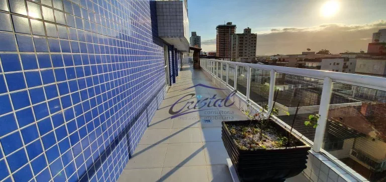 Imagem Apartamento com 1 dormitório à venda, 92 m² por R$ 480.000 - Tupi - Praia Grande/SP