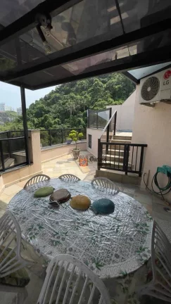 Imagem Cobertura com 3 dormitórios à venda, 214 m² por R$ 1.280.000,00 - Enseada - Guarujá/SP