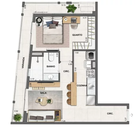 Imagem APARTAMENTO RESIDENCIAL em Rio de Janeiro - RJ, Botafogo