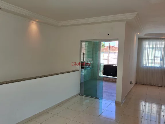 Imagem Casa Sobreposta Alta em Santos no bairro do Campo Grande de 3 dormitórios, suíte e vaga para 2 veículos a venda por R$ 865.000,00