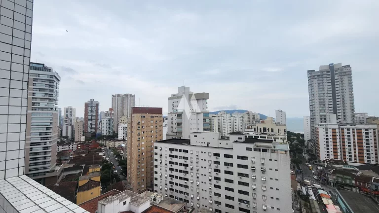 Imagem Apartamento 3 dormitorios , sendo 1 suíte, 4 vagas a venda Boqueirão Santos, Lazer na Cobertura