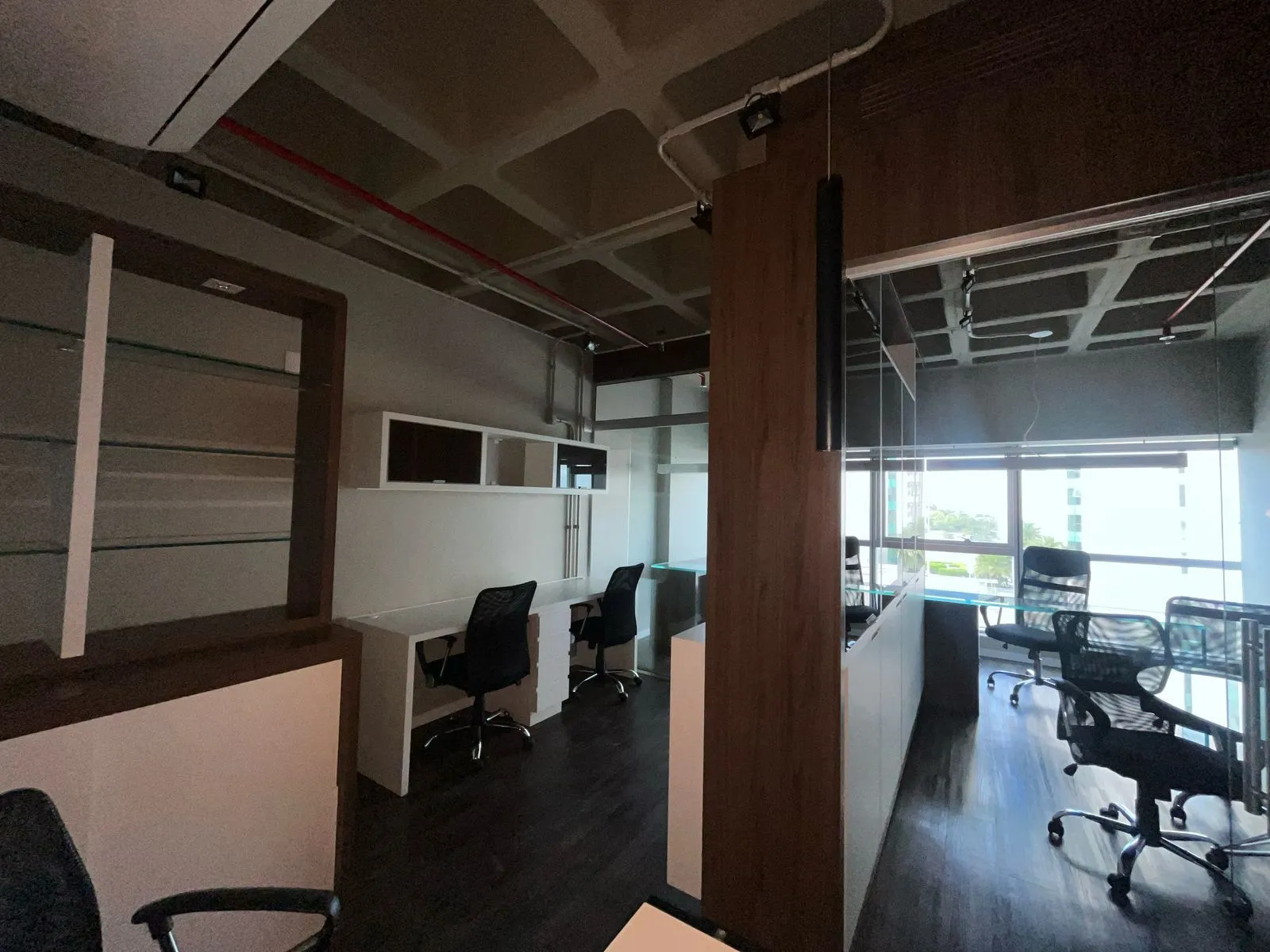 Imagem Sala mobiliada no Diamond Tower