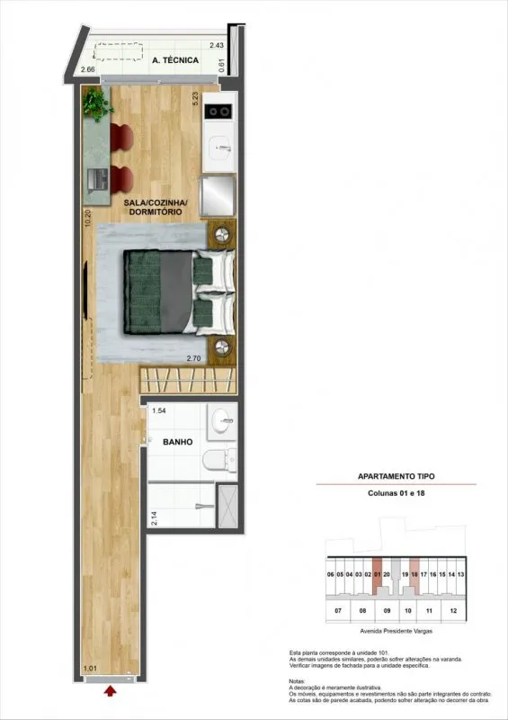 Imagem Apartamento a Venda no bairro Centro - Rio de Janeiro, RJ