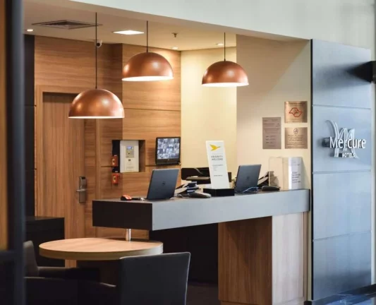 Imagem Flat disponível para locação no Mercure São Caetano do Sul, com 17m², 1 dormitório e 1 vaga de garagem