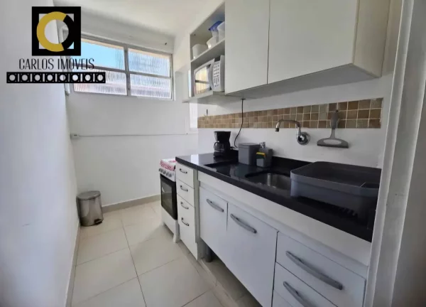 Imagem Apartamento para venda com 1 dormitório - Gonzaga - Santos/SP