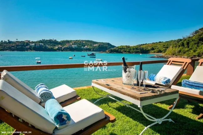 Foto do imóvel Casa Frente Mar para Venda em Armação dos Búzios / RJ no bairro Ferradura
