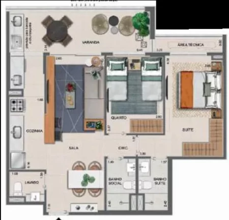 Imagem APARTAMENTO RESIDENCIAL em Rio de Janeiro - RJ, Barra da Tijuca