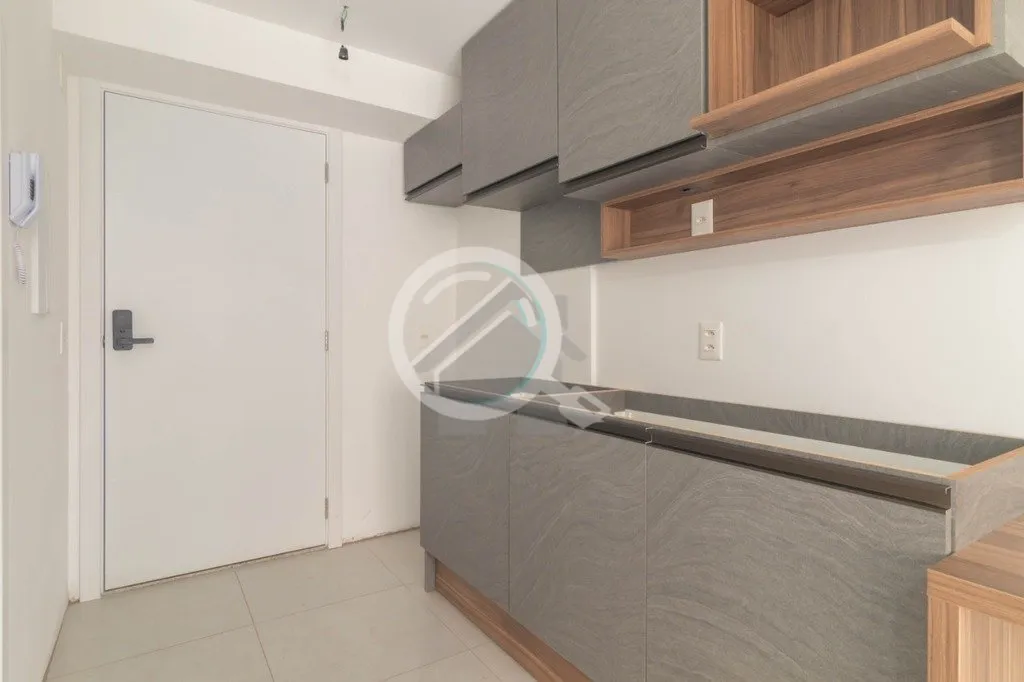 Imagem Apartamento Studio com 27m² totalmente mobiliado e equipado, pronto para morar, decoração moderna...
