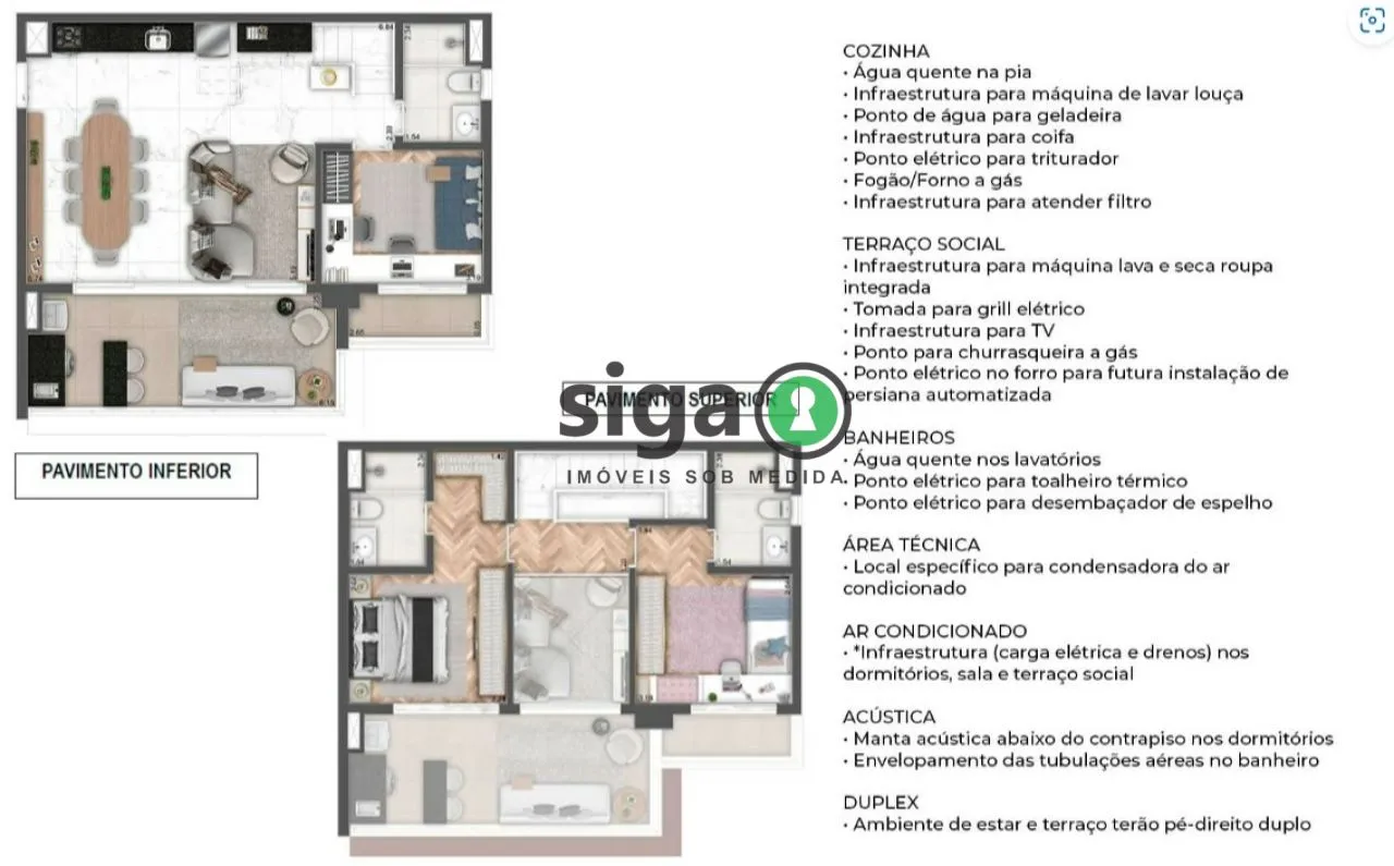 Imagem Apartamento Duplex para venda em Moema, São Paulo - SP