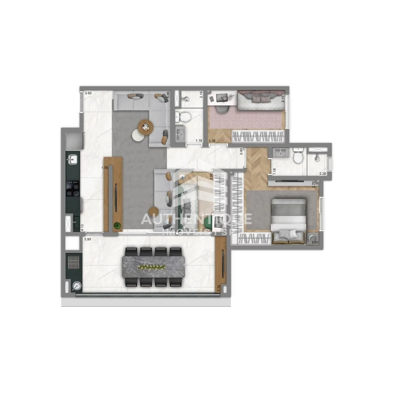 Imagem Living Blend - Bonfim Campinas - Apartamento à venda no bairro Bonfim - Campinas/SP