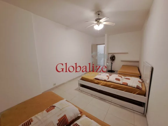 Imagem Apartamento pé na areia à venda, 3 dormitórios no José menino em Santos por R$ 580.000,00