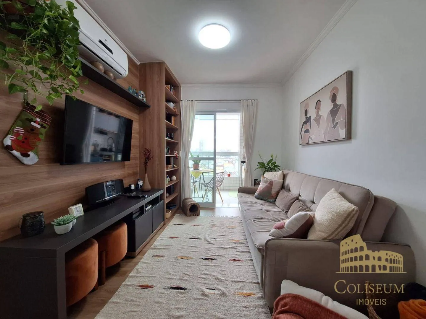 Imagem Apartamento com 3 dormitórios à venda, 101 m² por R$ 910.000,00 - Vila Assunção - Praia Grande/SP